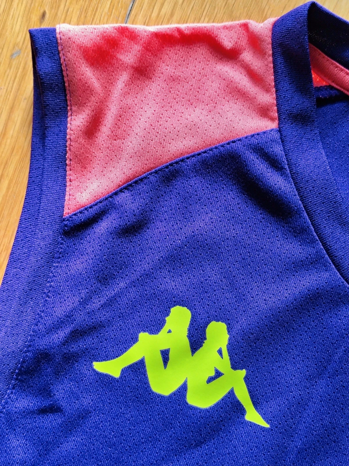 Camisa de treino original Kappa Fiorentina Kombat Pro para futebol masculino – photo 7